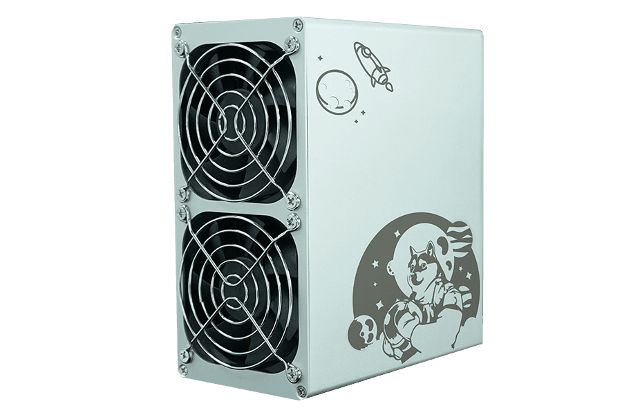 2× Mini Doge Miner met voeding – Product vervallen ❌