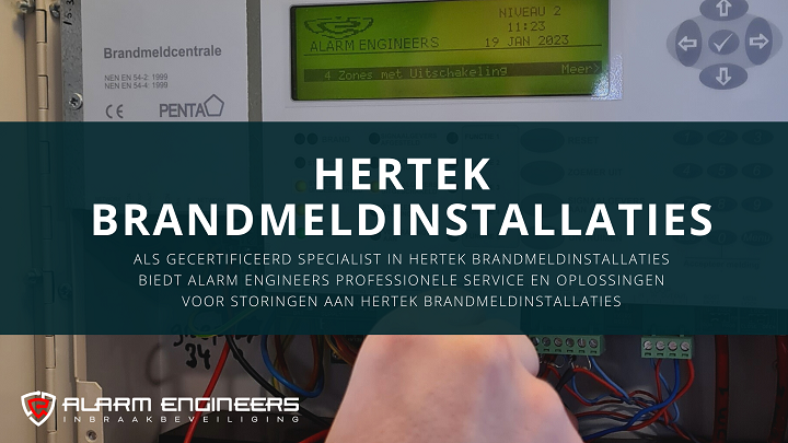 penta brandmeld storing oplossen