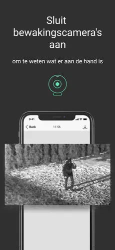 Alarmsysteem met camera beveiliging 