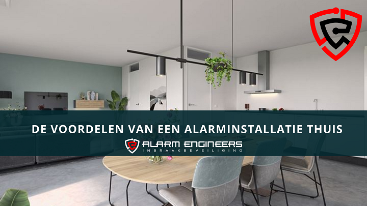 Woning thuis alarminstallatie