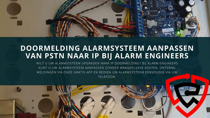 Doormelding alarmsysteem IP app 